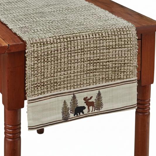 Wilderness Trail Table Runner 54"L