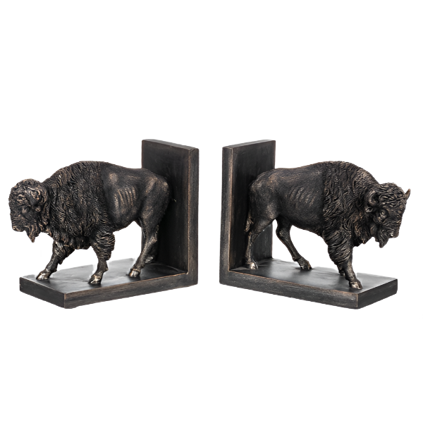 American Bison Bookend