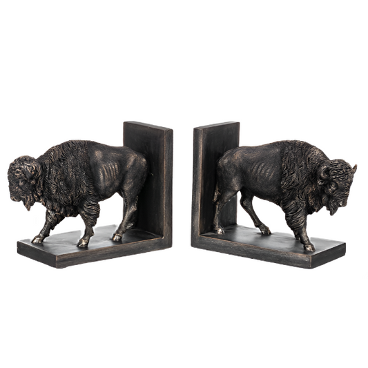 American Bison Bookend