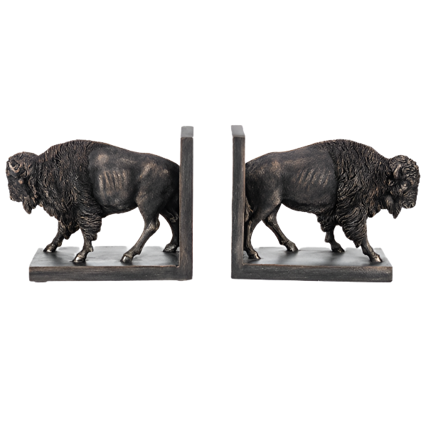 American Bison Bookend