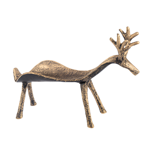 Gold Deer Wine Holder
