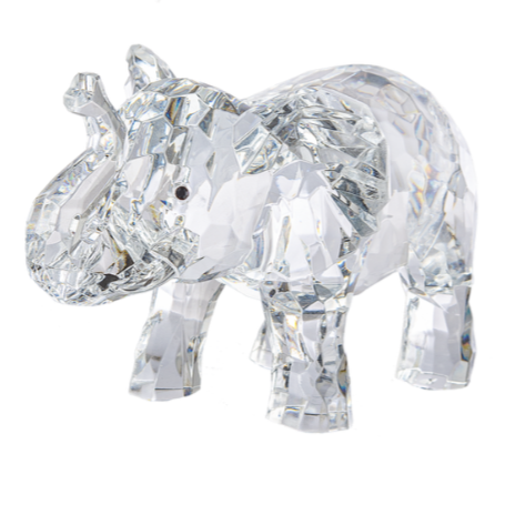 Elephant Crystal Figure