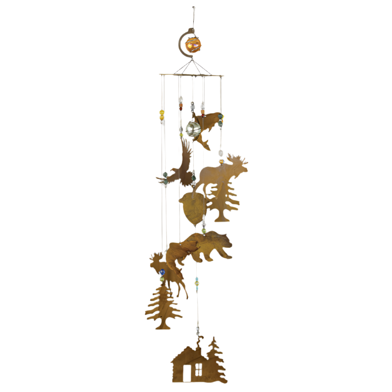 Cabin Wind Chime 36"