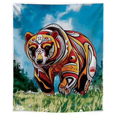 Spirit Bear Blanket