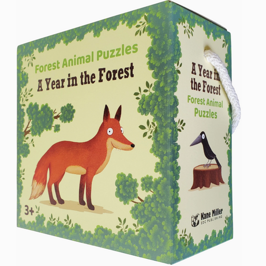 A Year in the Forest Puzzles: Forest Animals