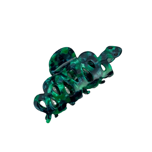 Patterned Snake Hair Claw Clip