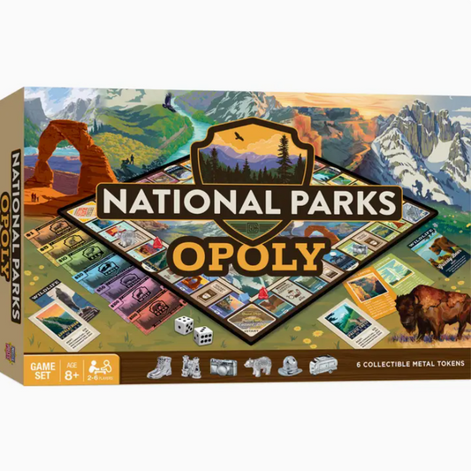 National Parks Opoly Board Game