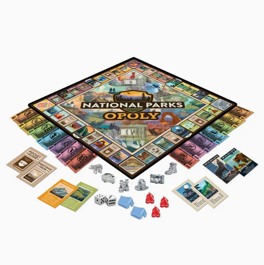 National Parks Opoly Board Game