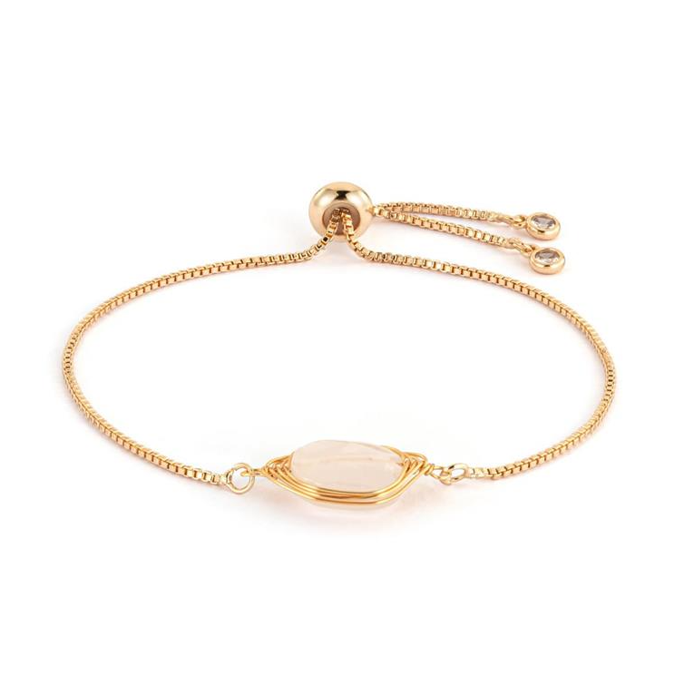 BeMindful Bracelet - Rose Quartz