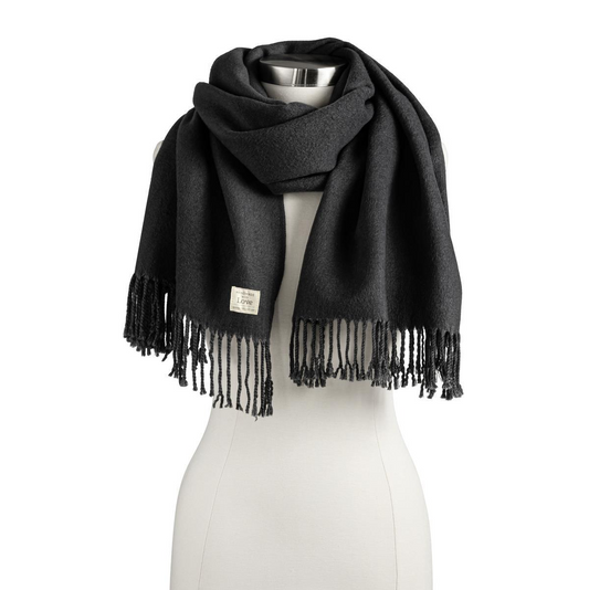 Giving Wrap - Charcoal