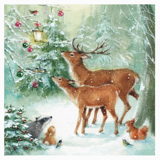 Forest Celebration By Ambiente - Cocktail Napkin