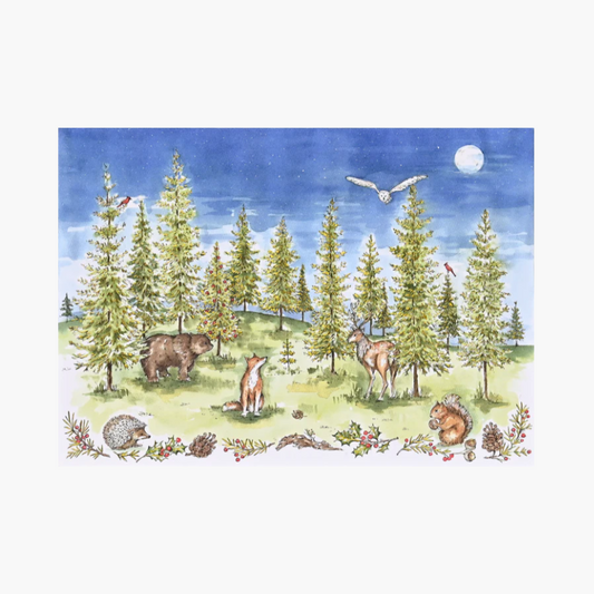 Woodland Wonder Deluxe Boxed Holiday Cards