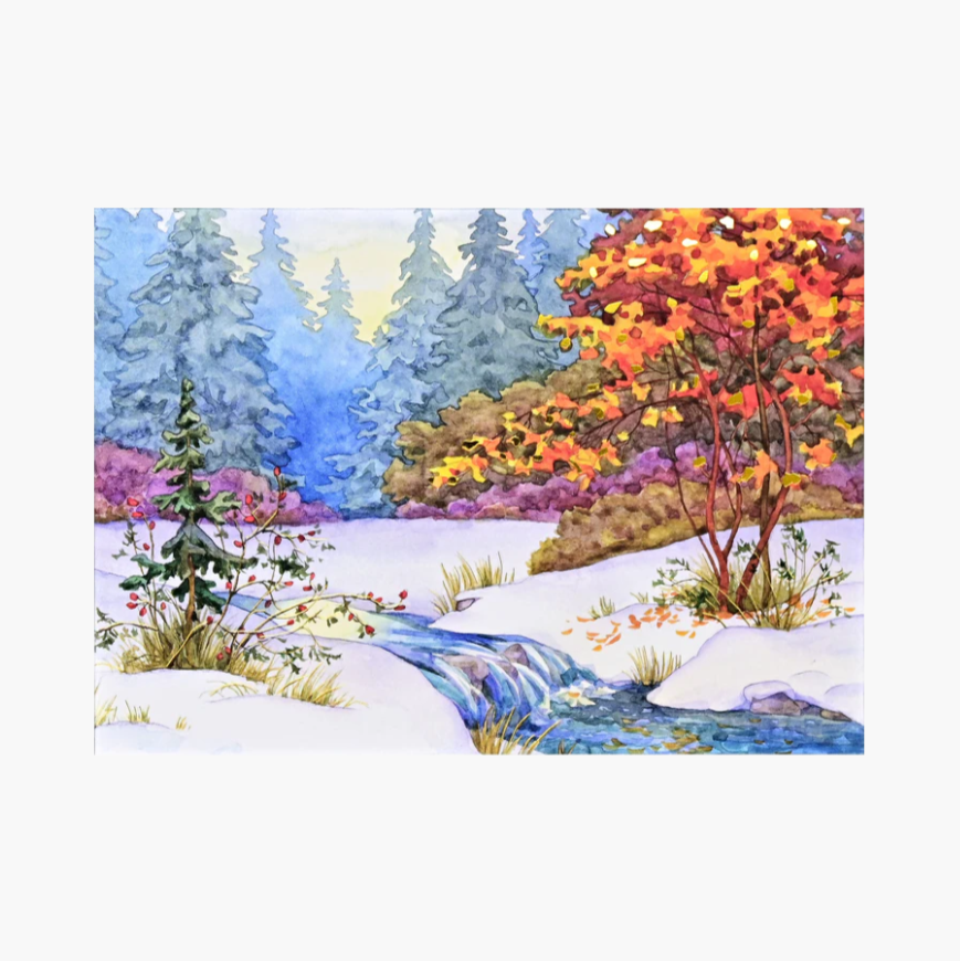 Winter Tapestry Deluxe Boxed Holiday Cards