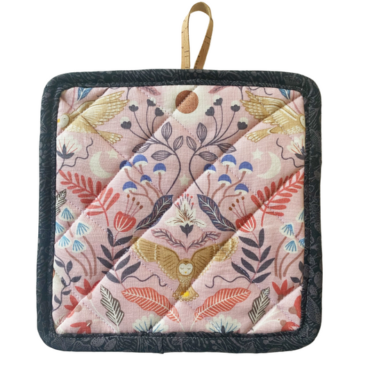 Cork and Cotton Potholder