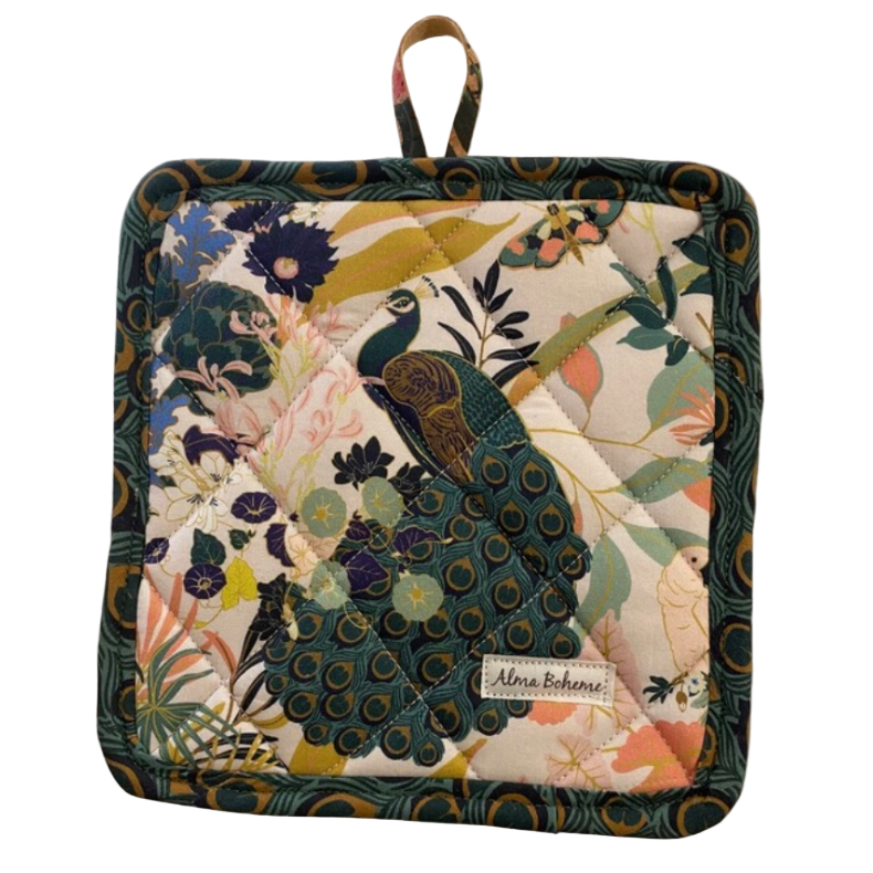 Cork and Cotton Potholder