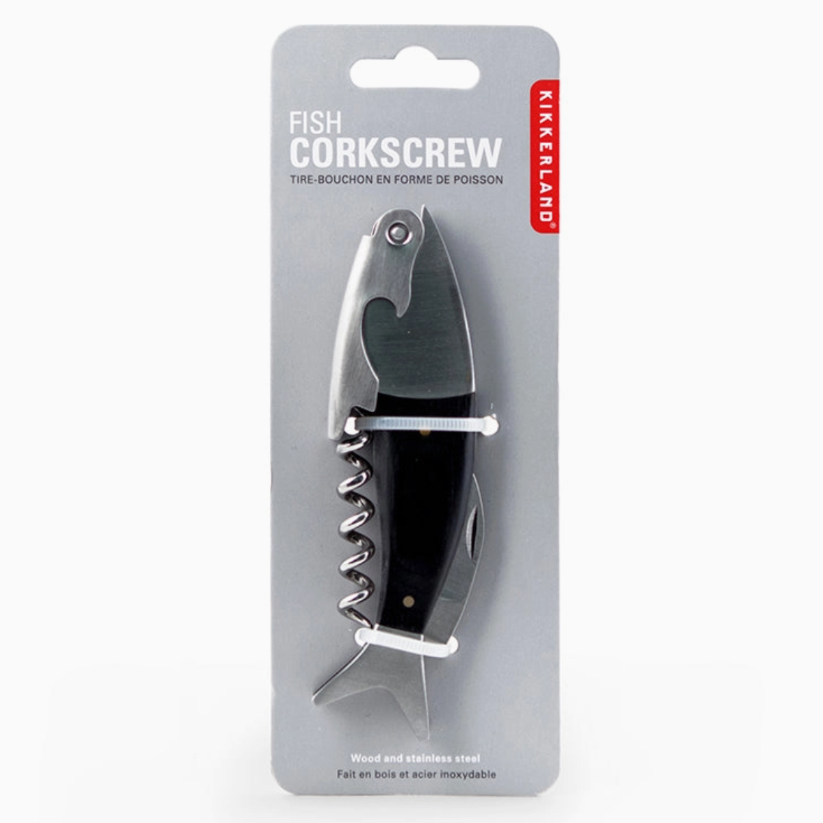 Fish Corkscrew + Darkwood