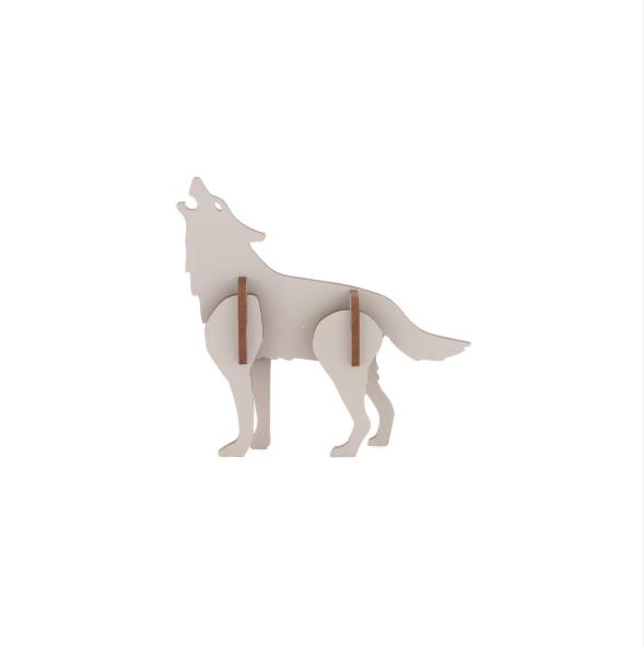 Wolf Small Wooden Kit Set