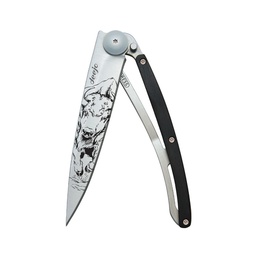 Knife - Ebony Wood / Bison