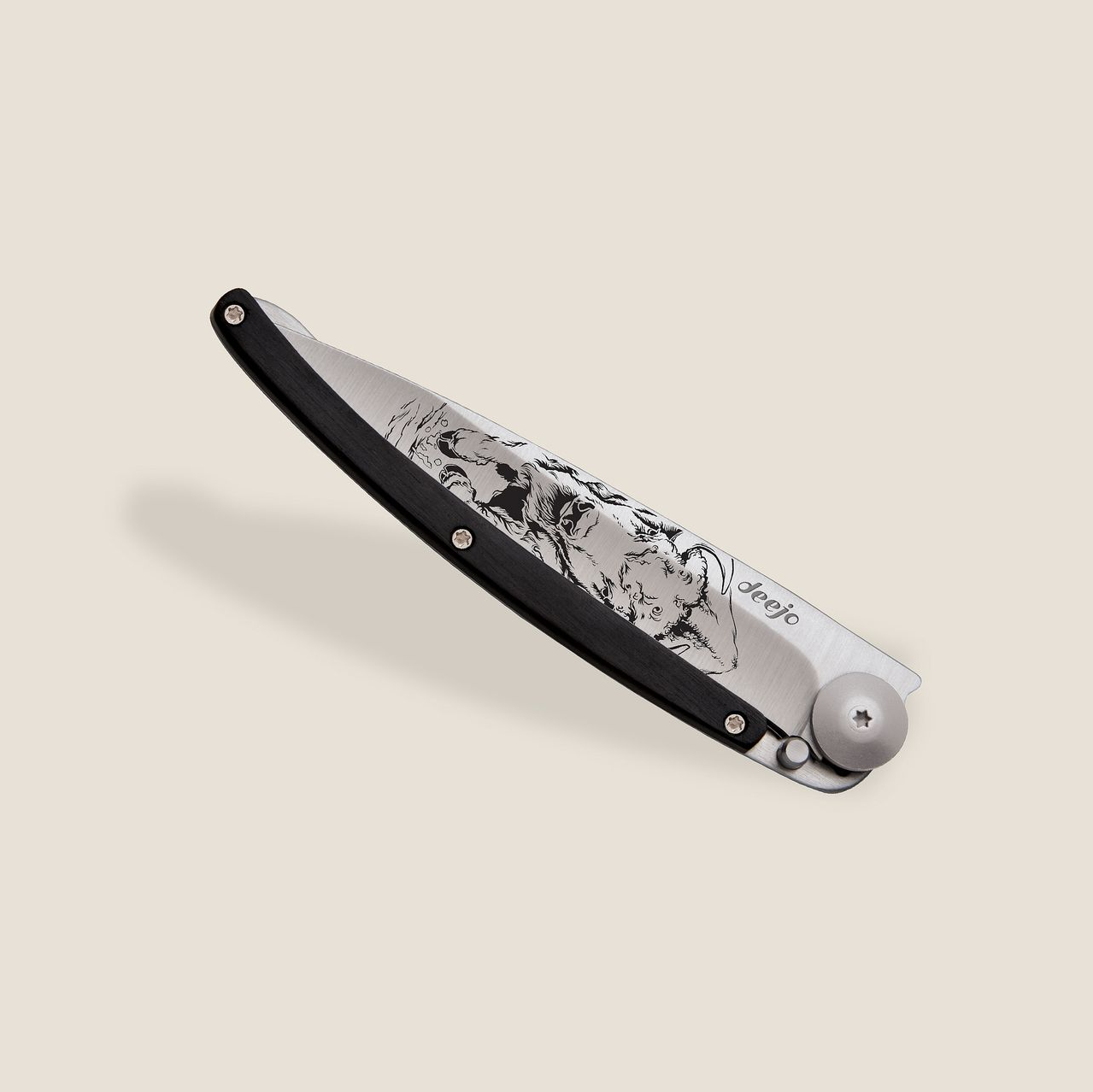 Knife - Ebony Wood / Bison