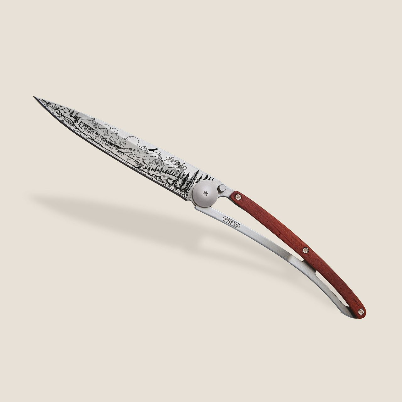 Knife - Coral Wood / Mountain