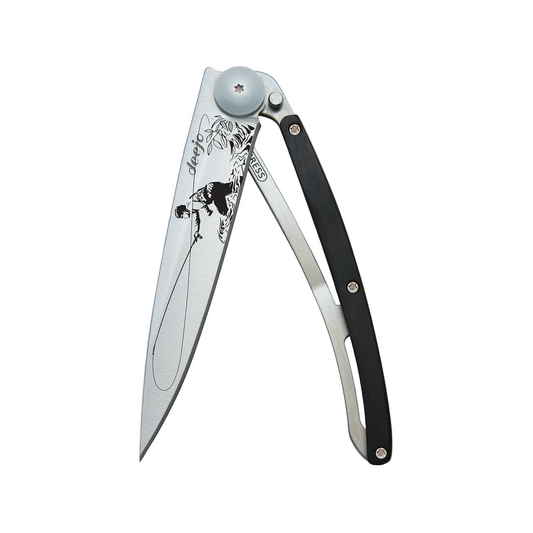 Knife - Ebony wood / Fly Fishing