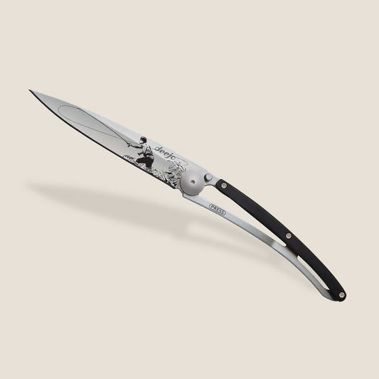 Knife - Ebony wood / Fly Fishing