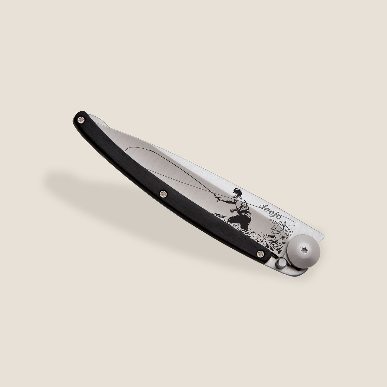 Knife - Ebony wood / Fly Fishing