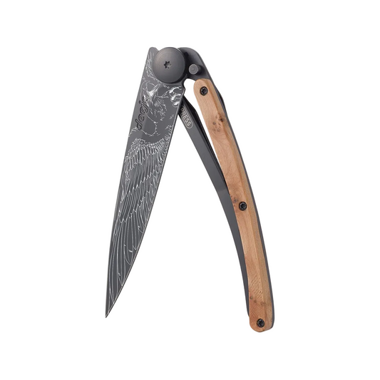 Knife - Juniper wood / Eagle