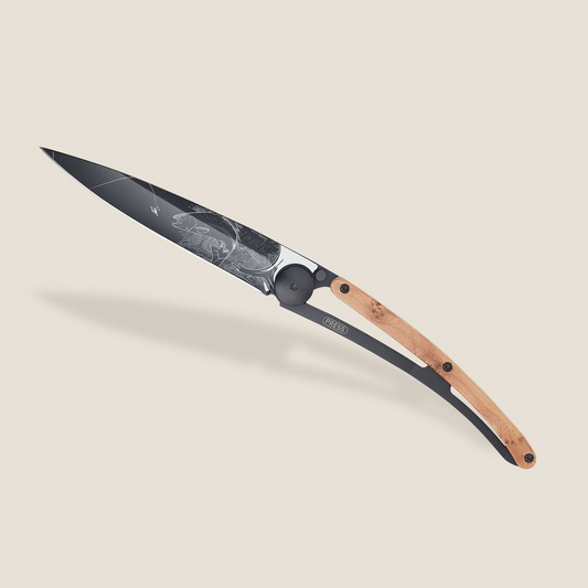 Knife - Juniper wood / Trout