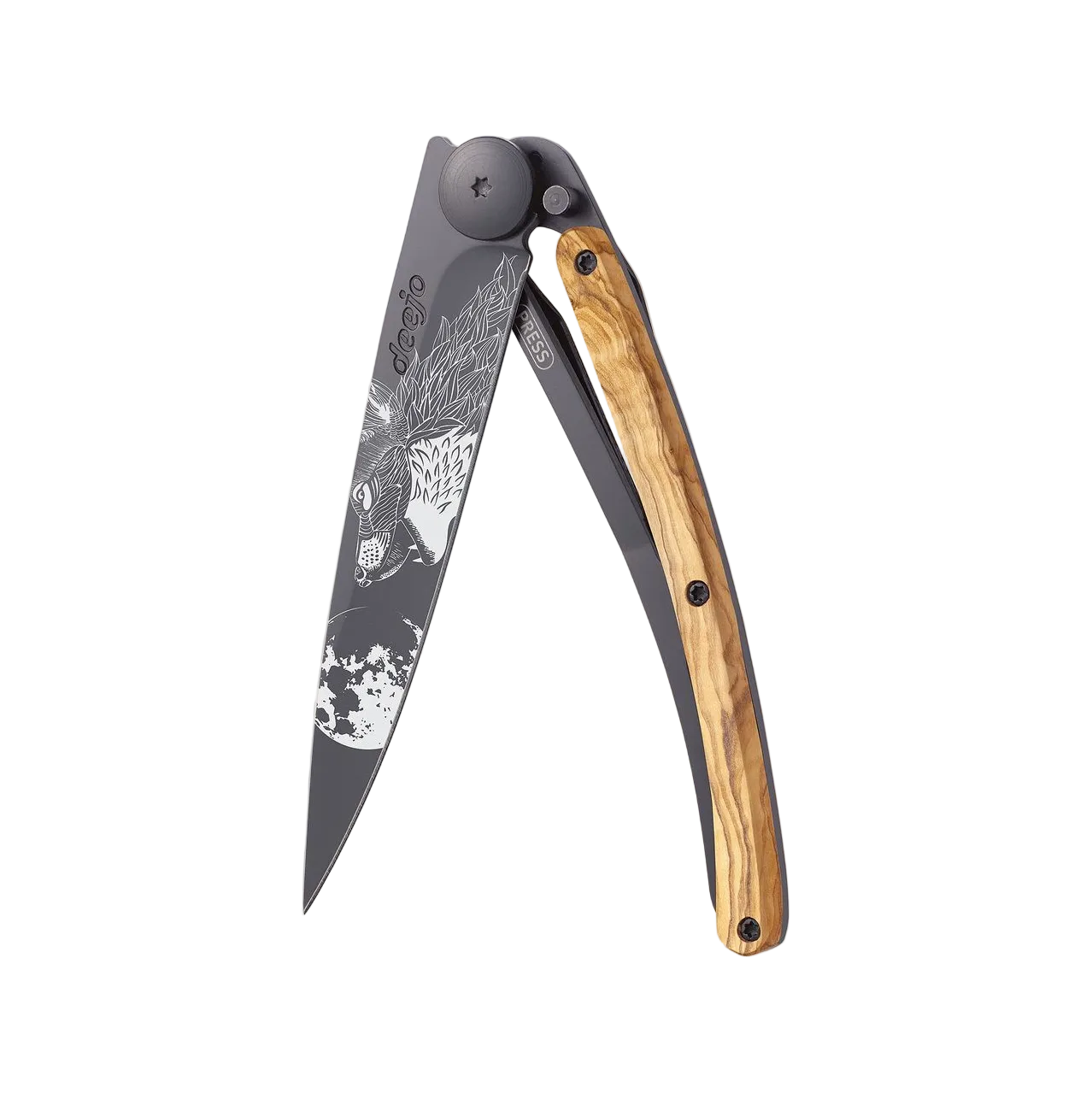 Knife - Olive wood / Howling