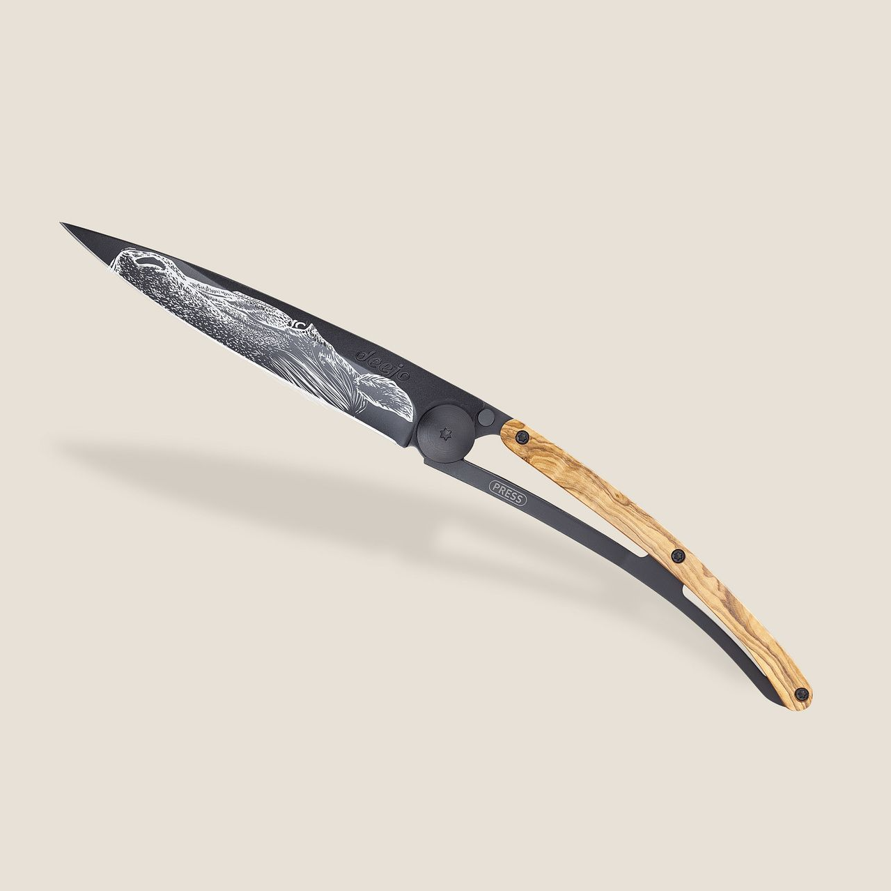 Knife - Olive wood / Purebred