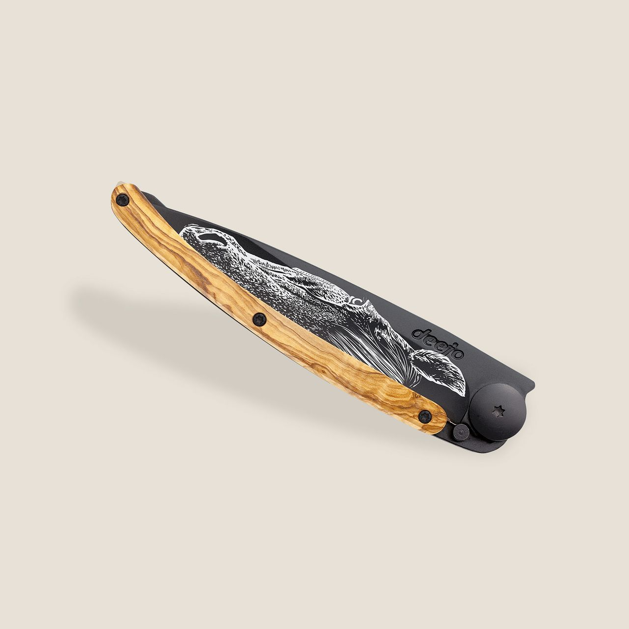 Knife - Olive wood / Purebred