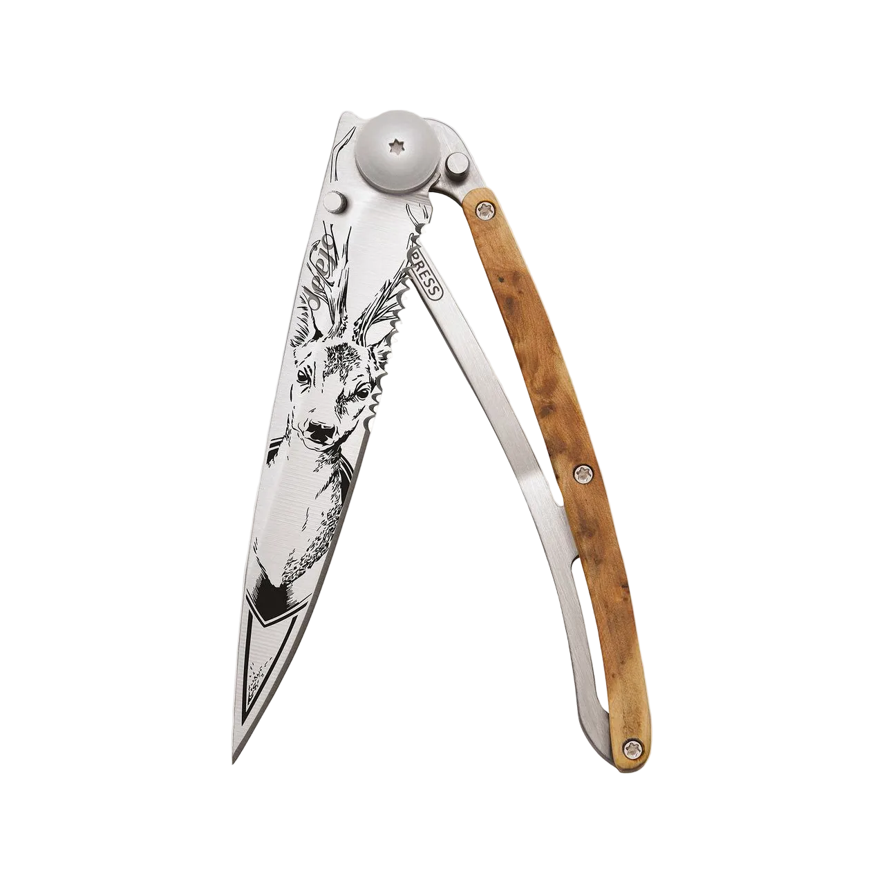 Knife - Juniper Wood / Deer