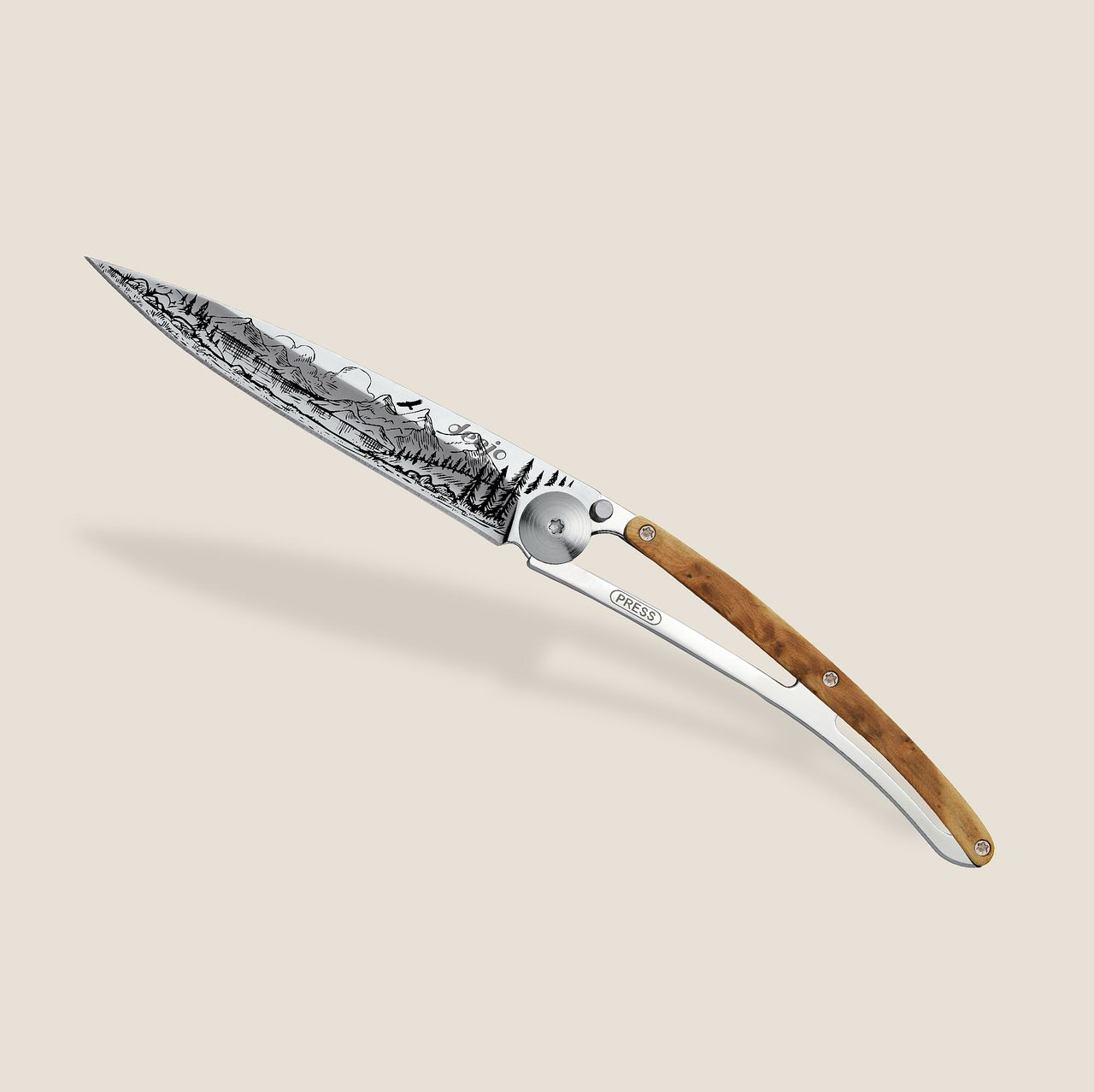 Knife - Juniper wood / Mountain