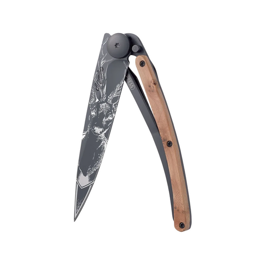 Knife - Juniper wood / Deer