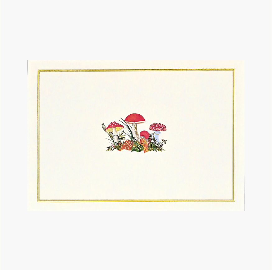 Mushrooms Note Cards