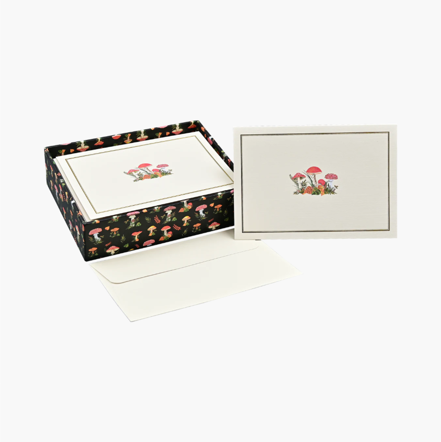 Mushrooms Note Cards