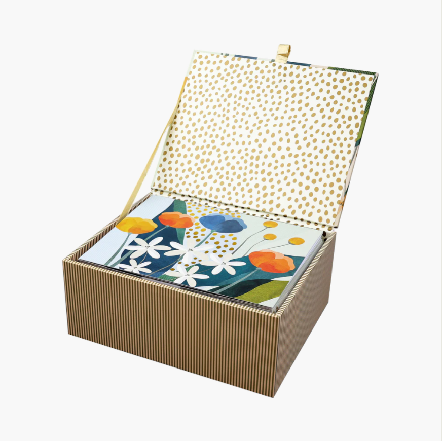 Floral Premium Note Cards