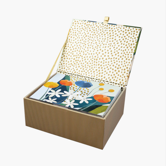 Floral Premium Note Cards