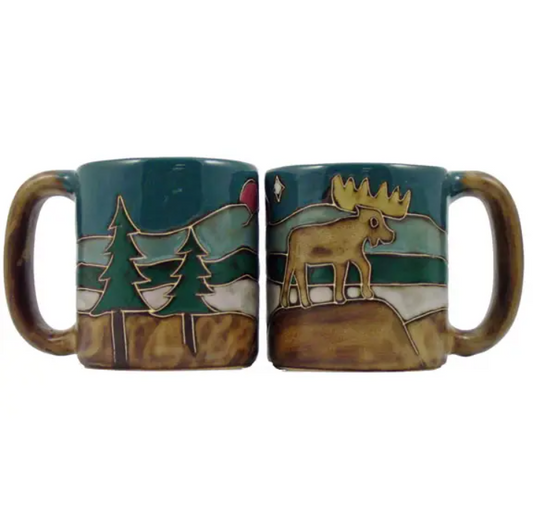 Mara Stoneware Moose Mug
