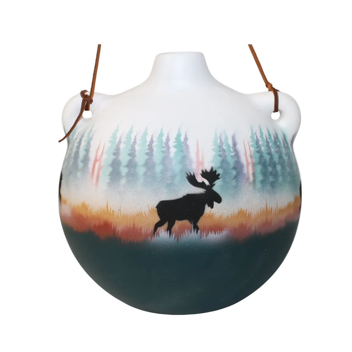 Canteen Morning Mist -Moose 7 1/2 X 7 1/2