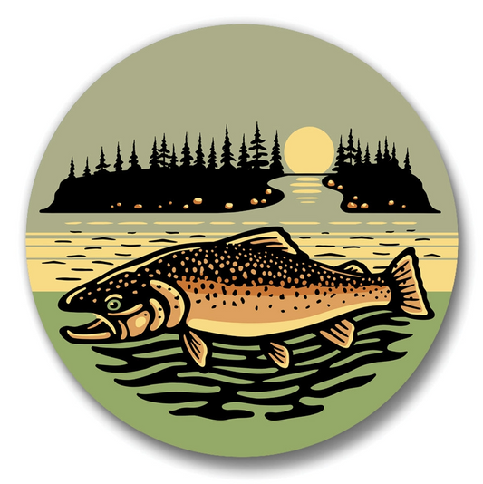 Trout Magnetic Bottle Opener