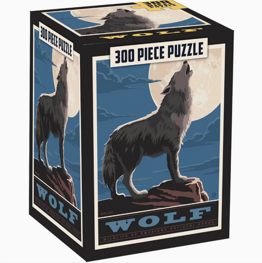 Wolf 300 Piece Jigsaw Puzzle