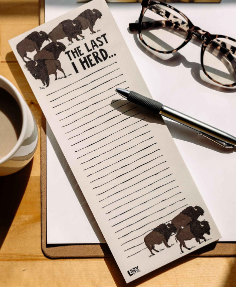 Notepad Last I Herd