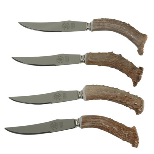 Antler Steak Knife Set (4 pieces)