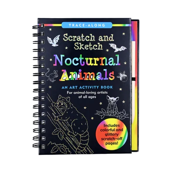 Scratch & Sketch Nocturnal Animals – National Museum of Wildlife Art