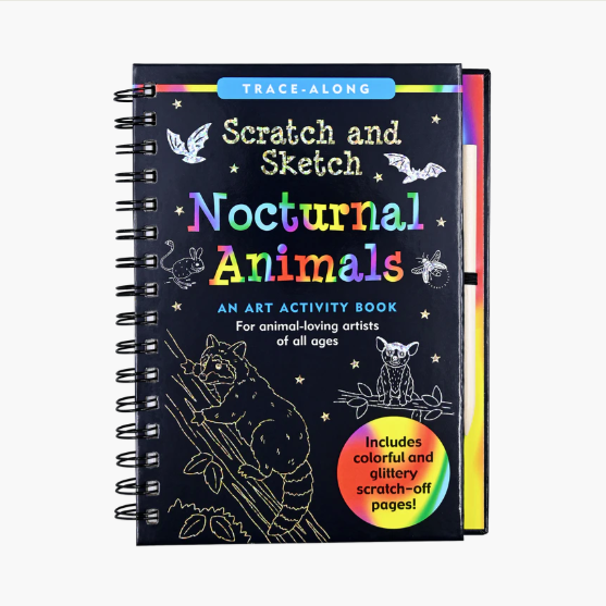 Scratch & Sketch Nocturnal Animals