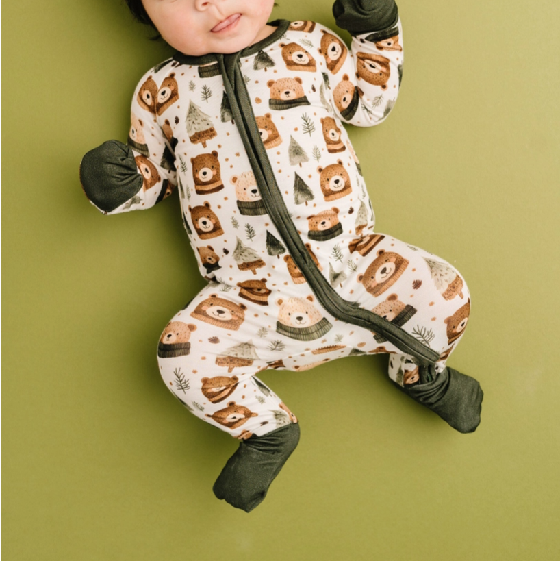 Winter Bears Bamboo Sleeper
