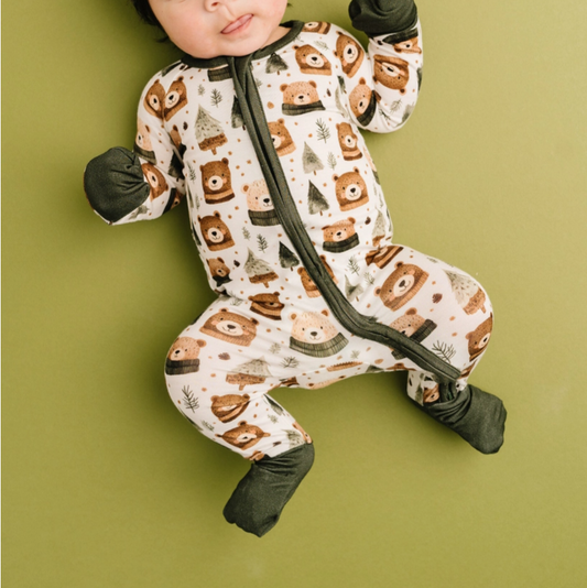 Winter Bears Bamboo Sleeper