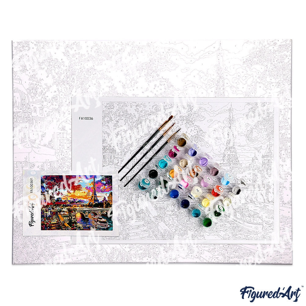 Paint By Numbers Rolled